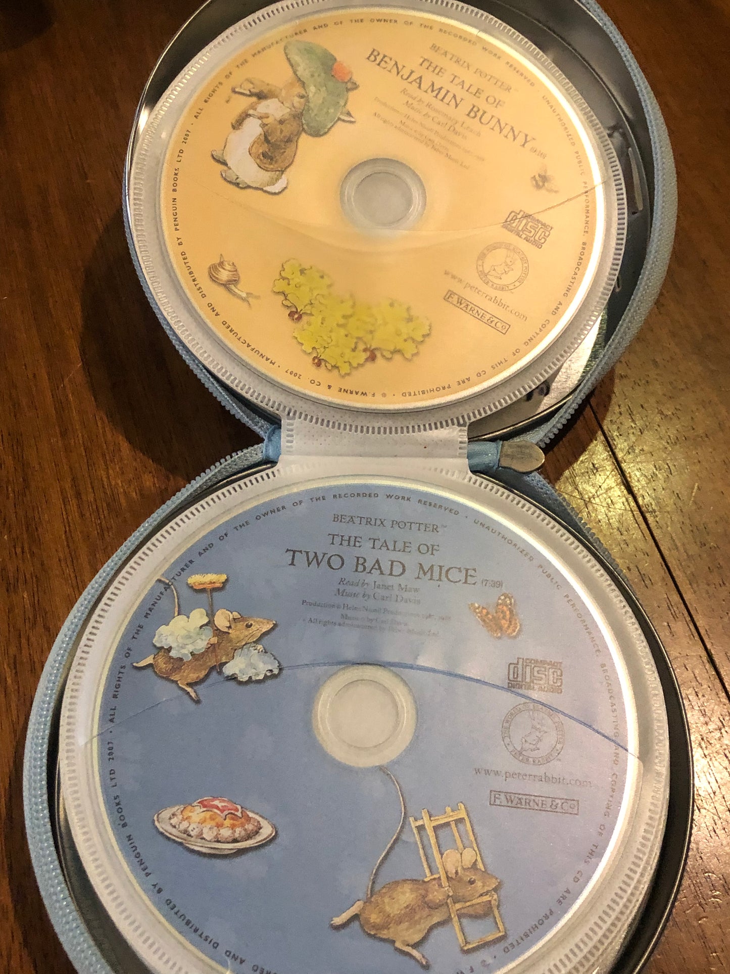 Beatrix Potter Audio Books - 21 CD's in total.