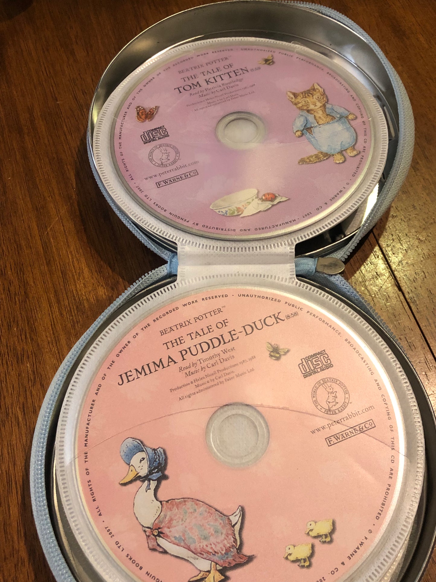 Beatrix Potter Audio Books - 21 CD's in total.