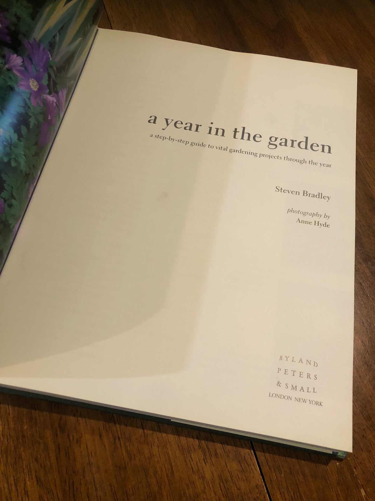 A Year In The Garden