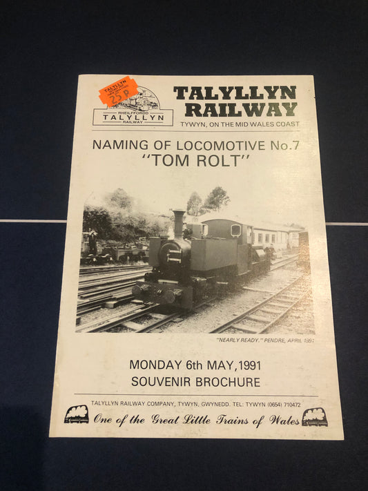 Talyllyn Railway Souvenir Brochure